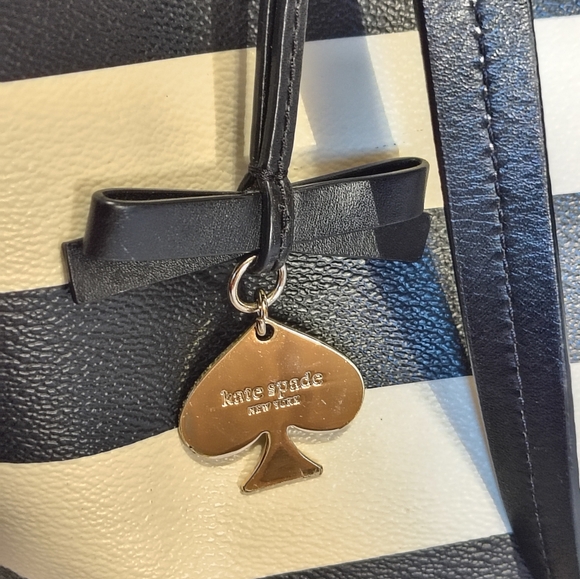 Kate Spade Striped Tote Bag - Picture 6 of 13